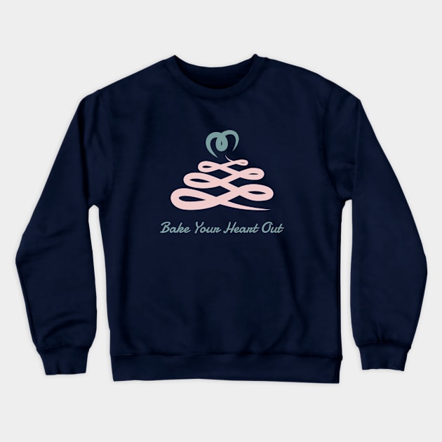 Bake Your Heart Out Crewneck Sweatshirt by Craft and Crumbles